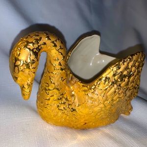 Vintage 22K Swan